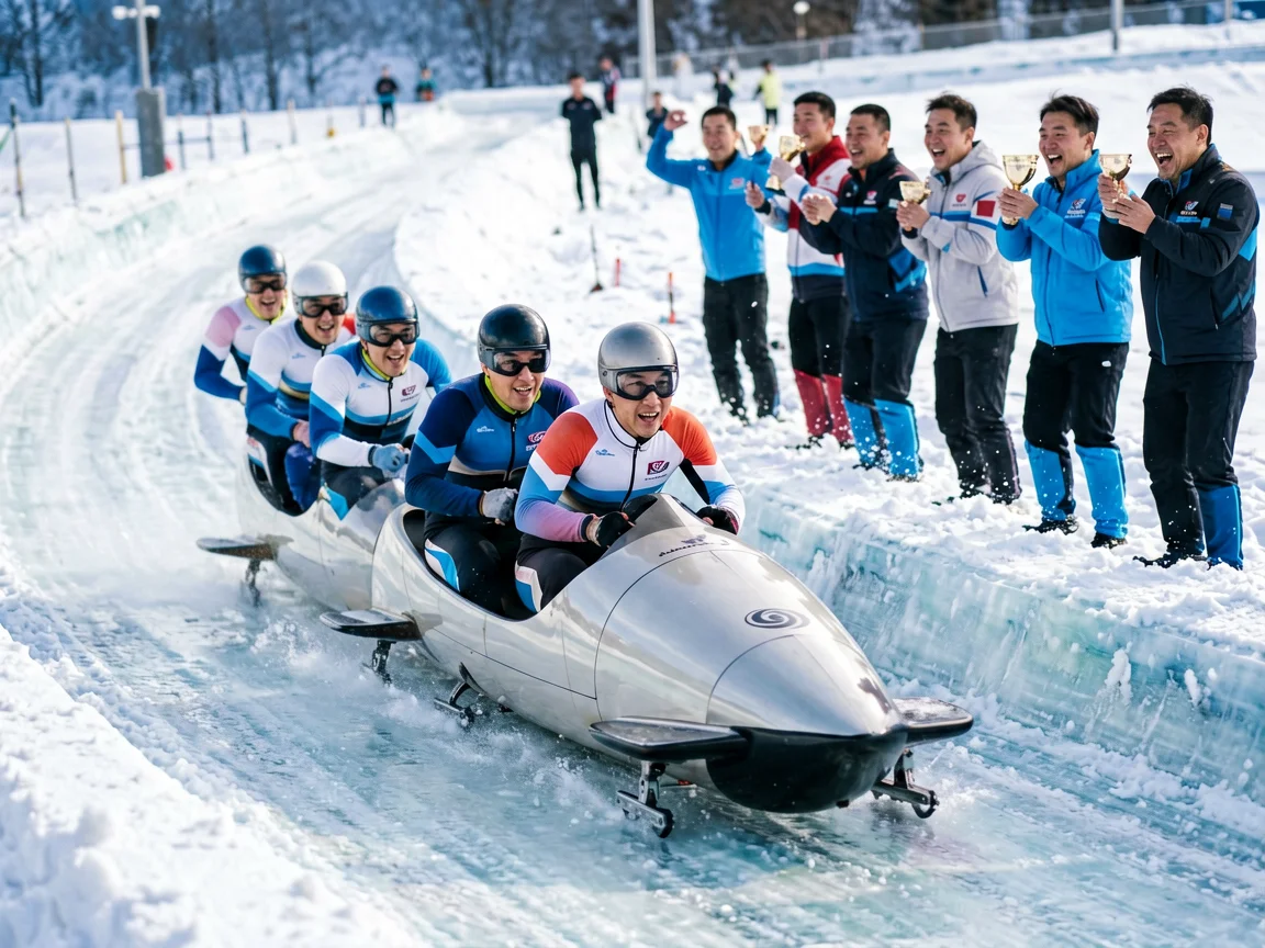 雪车健儿海外征战创佳绩